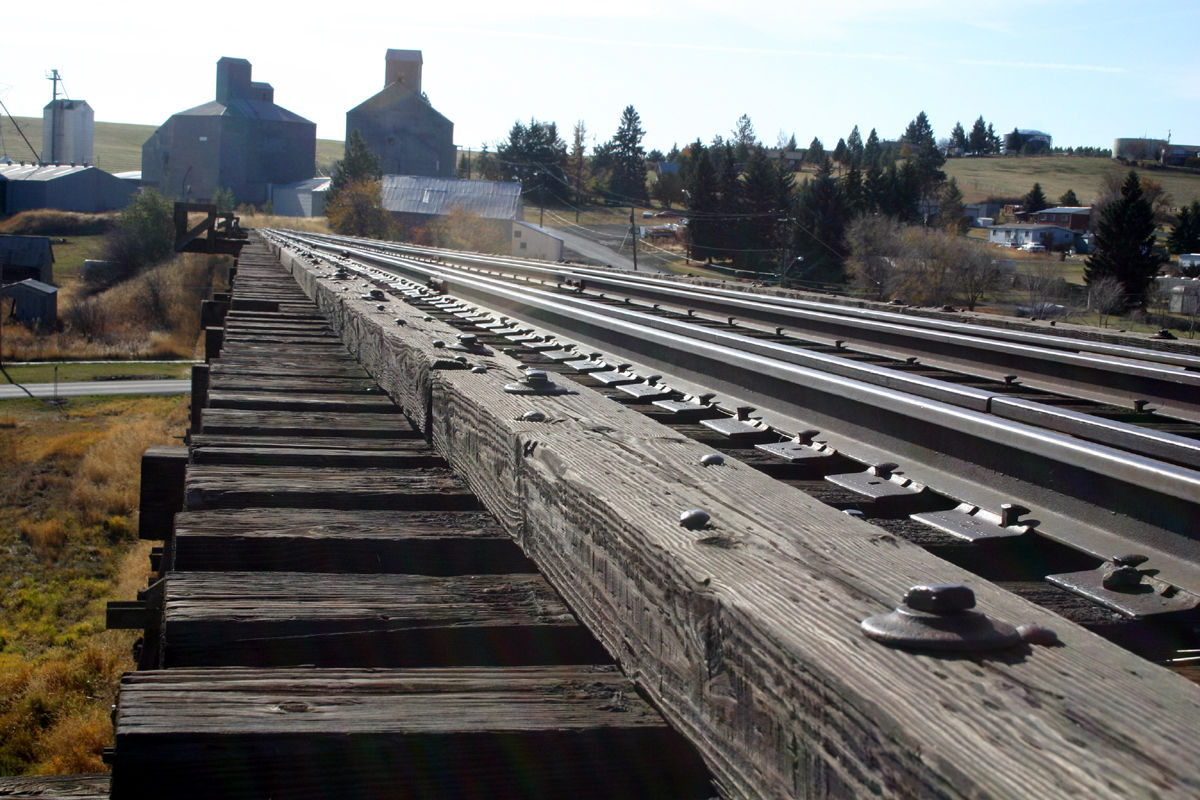 Cottonwood from the trestle